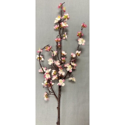 Cherry Blossom Branch LT Pink 28"
